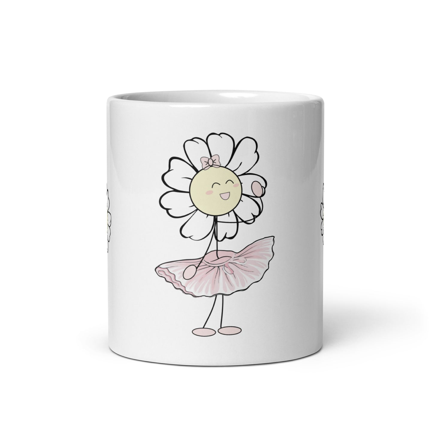 Happy Margarita's White glossy mug