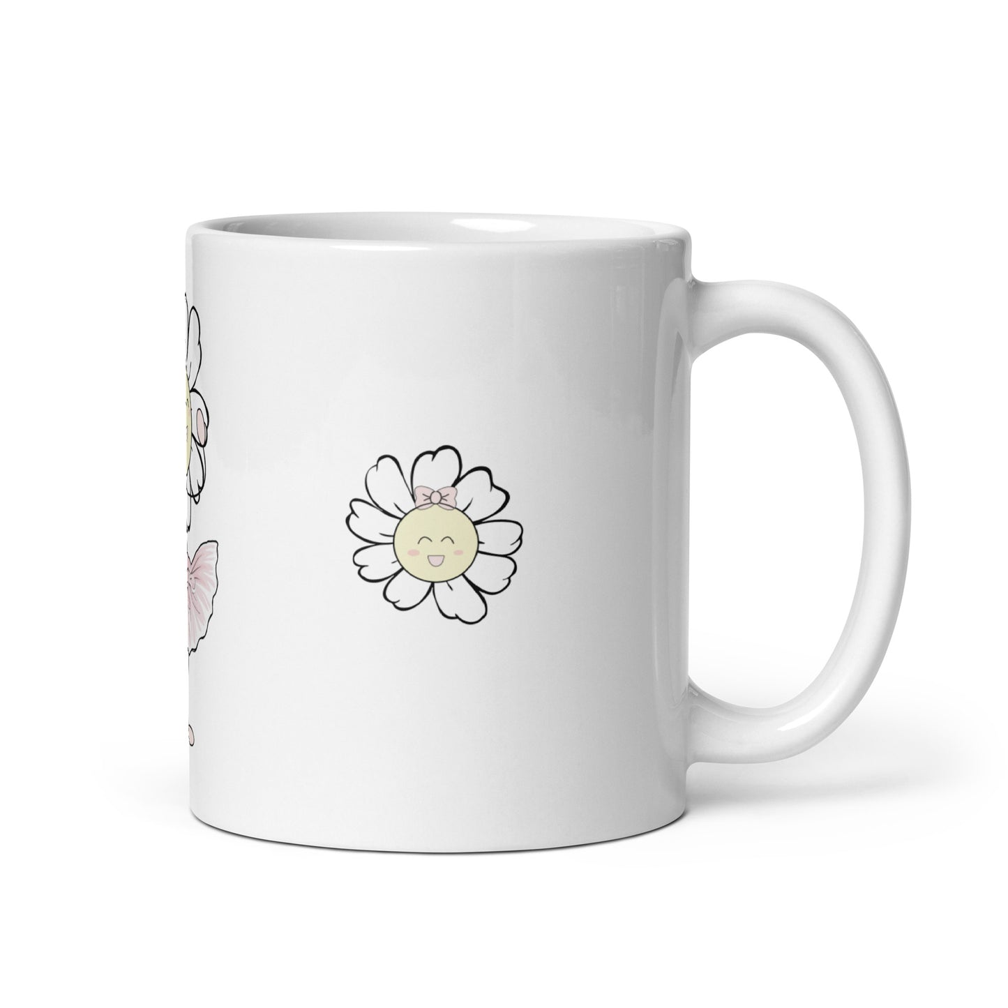 Happy Margarita's White glossy mug