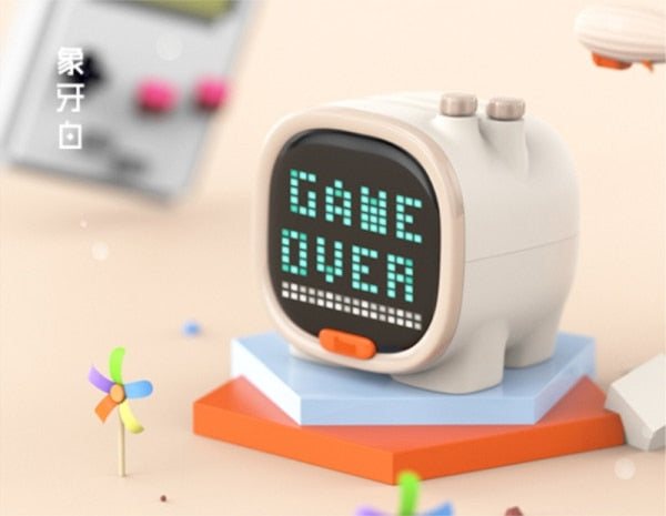 super cute retro pixel bluetooth speaker