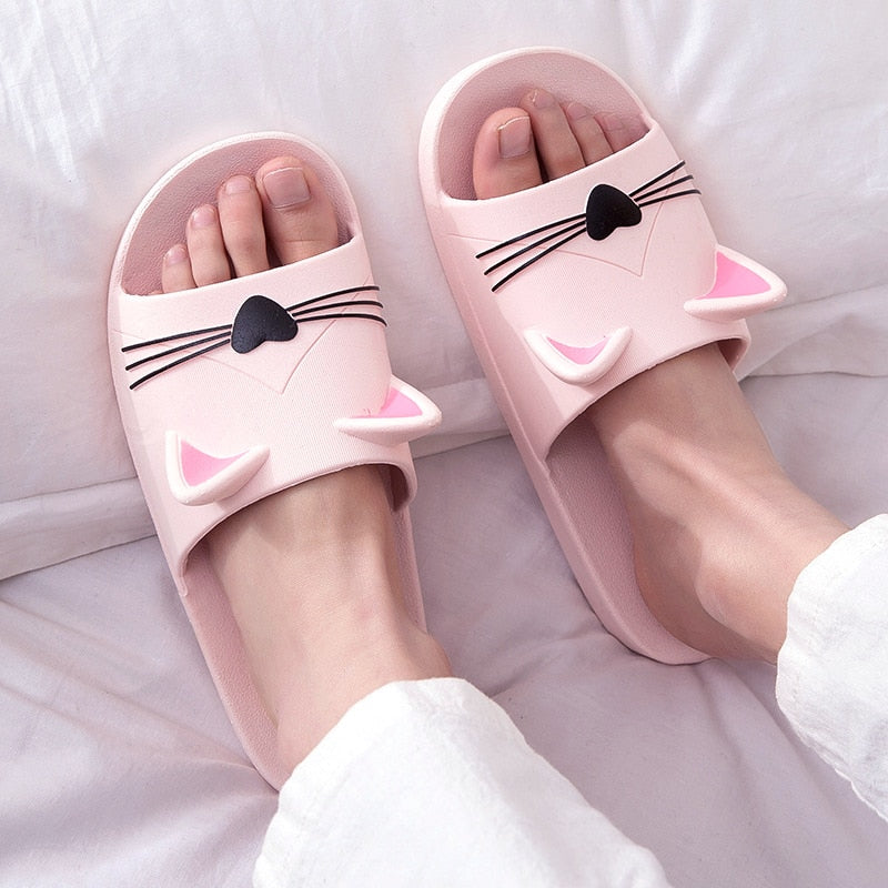 cat indoor slippers women