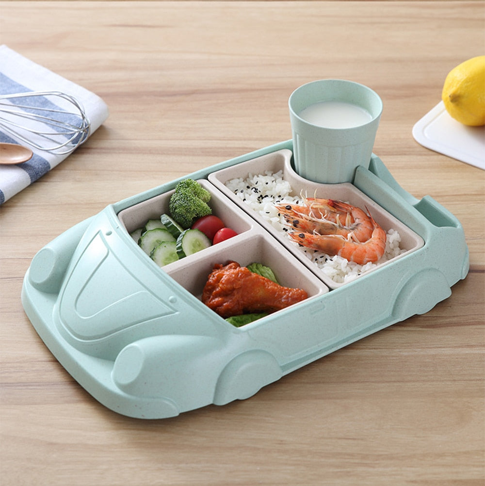 cute baby feeding dish