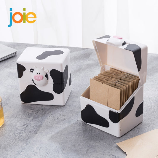 cute cow storage container