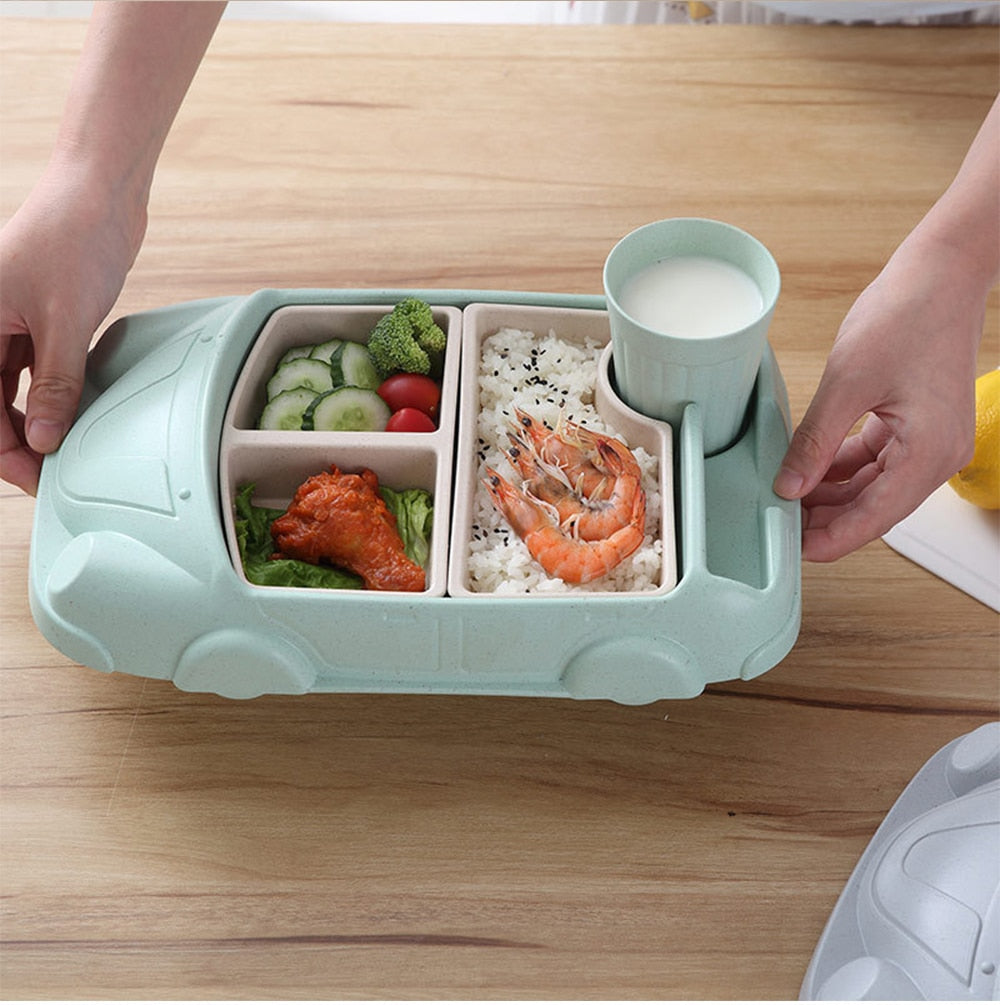 car baby feeding plate