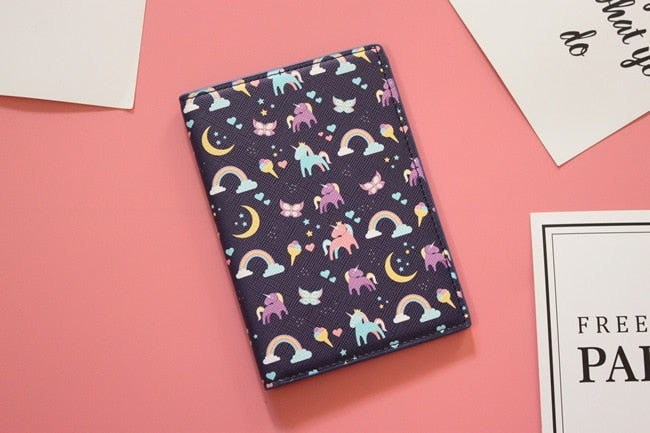 unicorn passport cover