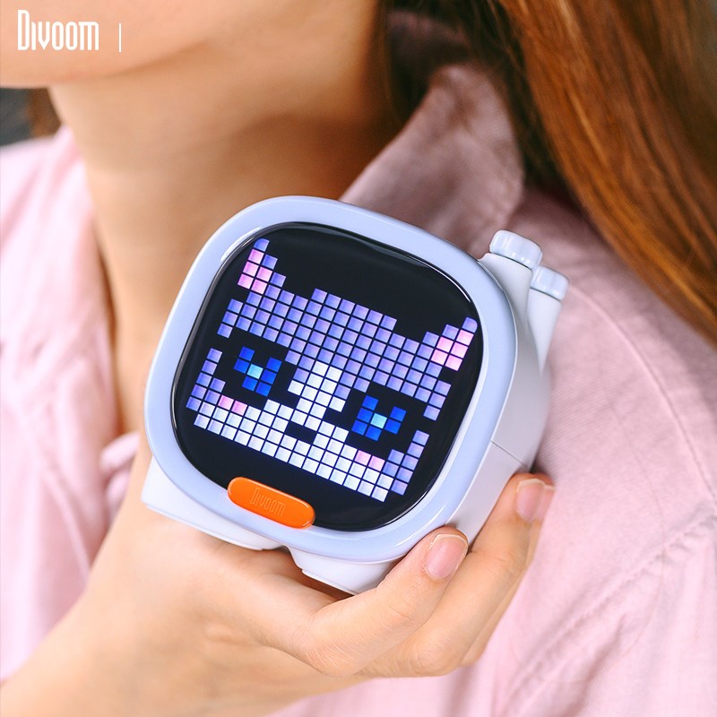 bluetooth speaker clock cute