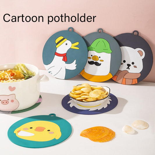 cute heat resistant silicone placemat