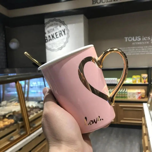 cute heart mug