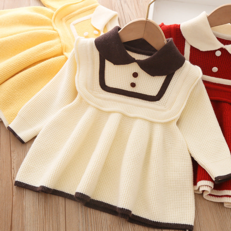 baby knitted dresses