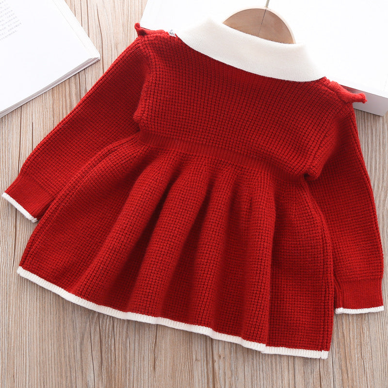 red toddler dresses