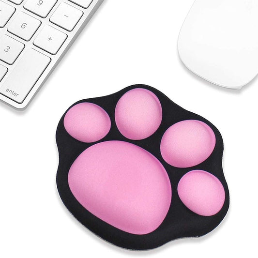 super cute paw mouse wrist support