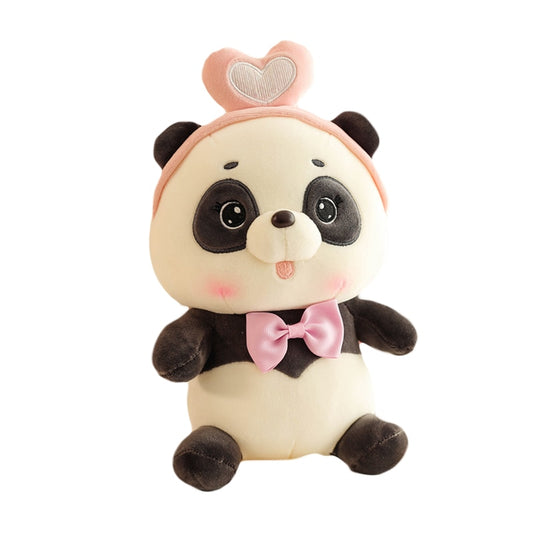 cute panda doll with a heart