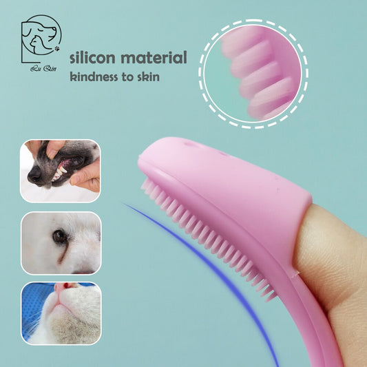 pet finger brush