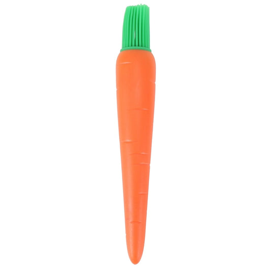 cute carrot silicone oil brush