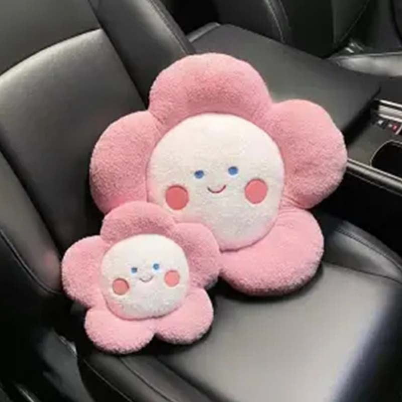 cute pillows in car