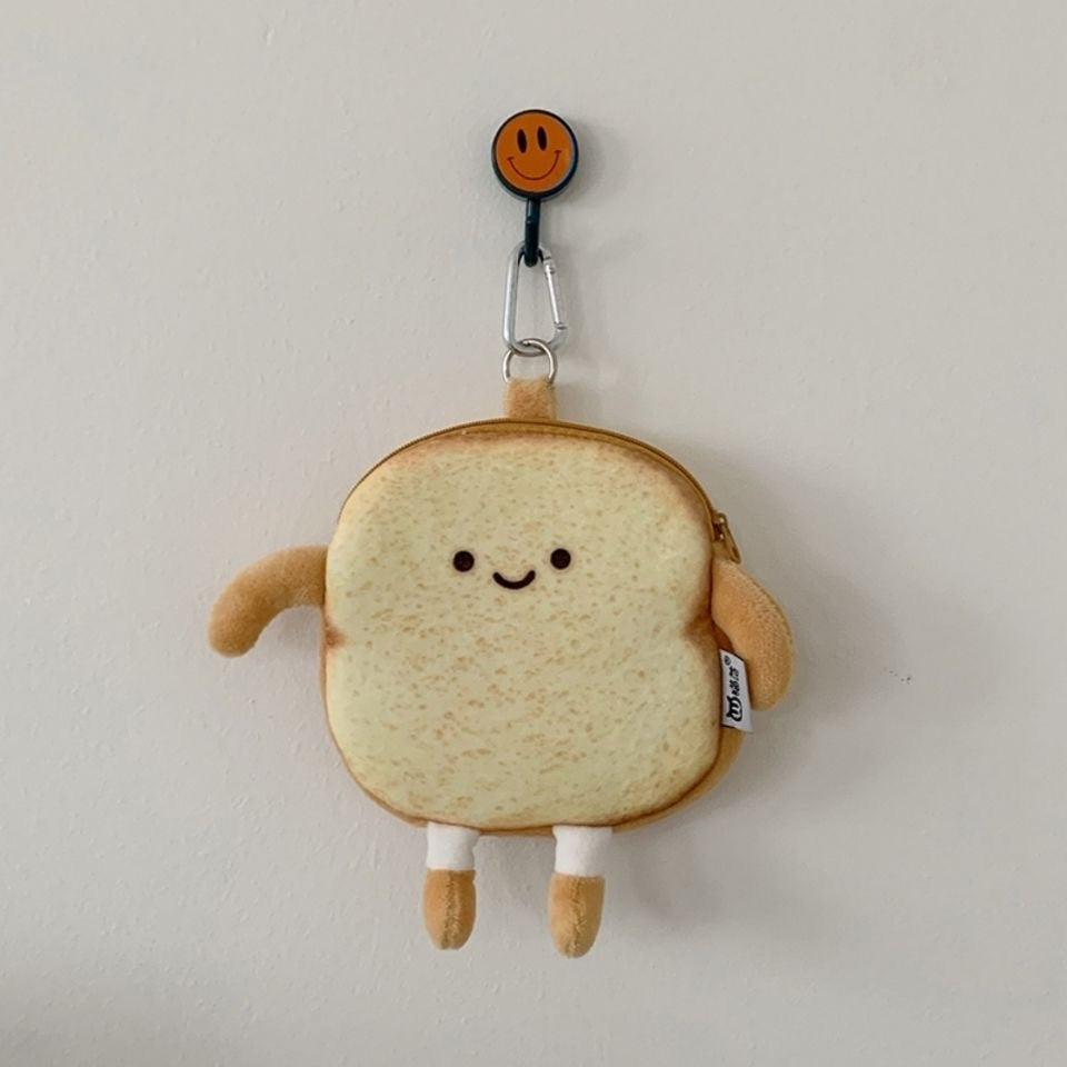 cute cartoon bread coin purse