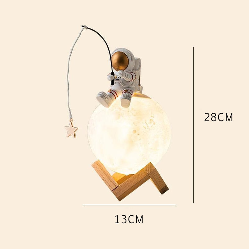 children s lamp astronaut