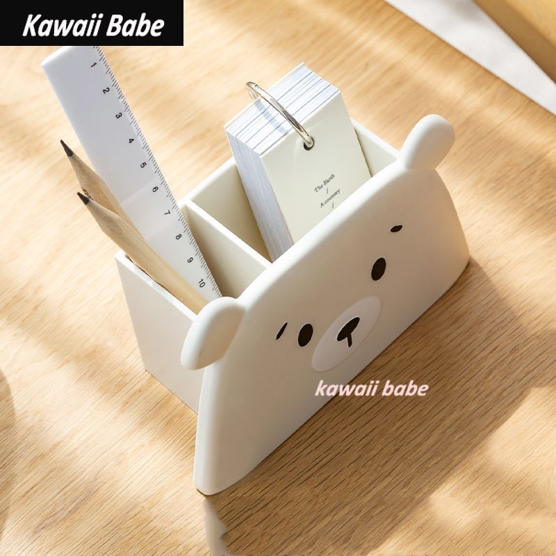 cute bear pen holder