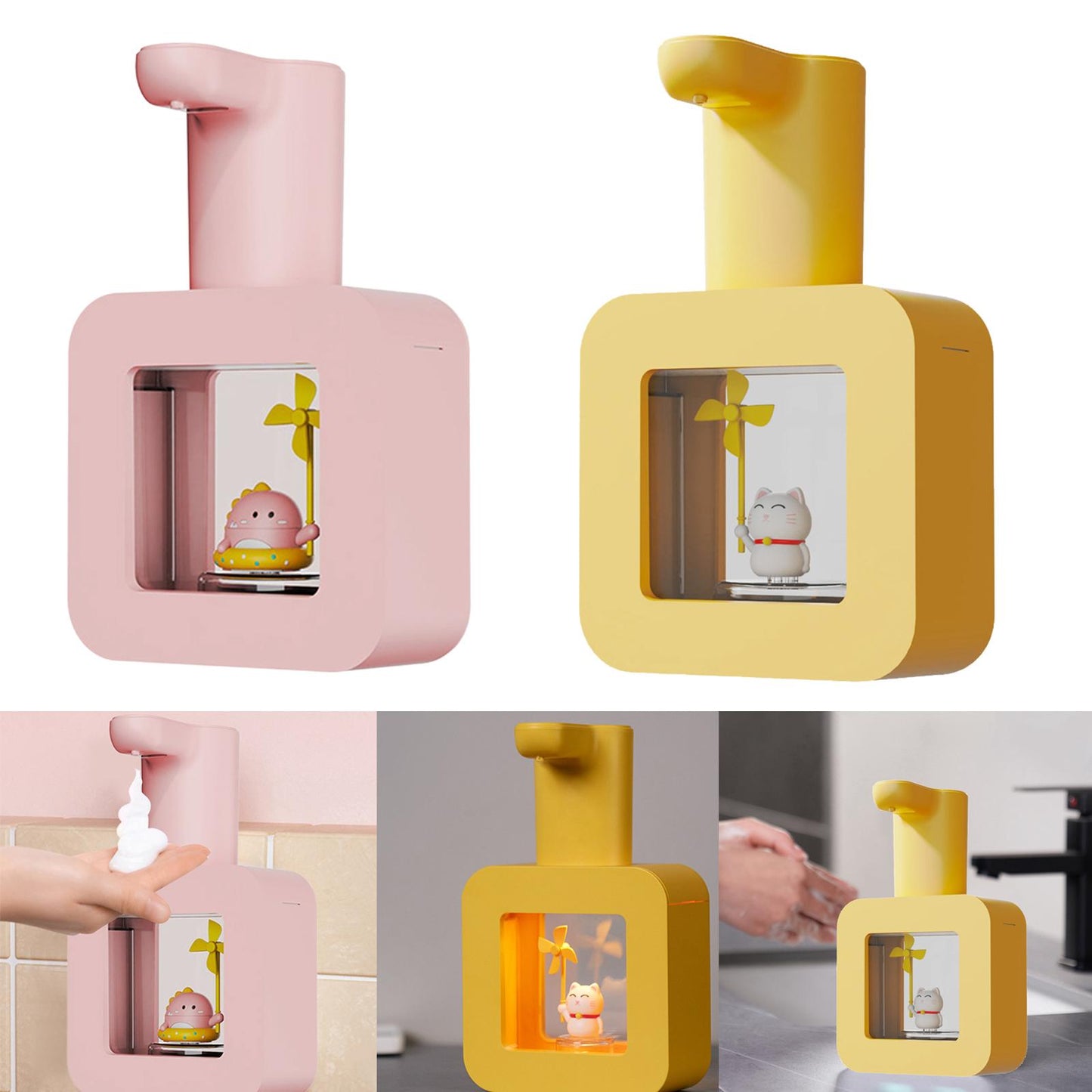 Cute deals soap dispenser