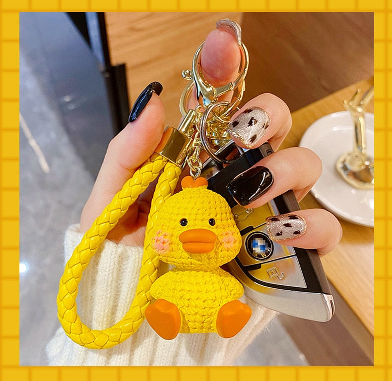 duck keychain