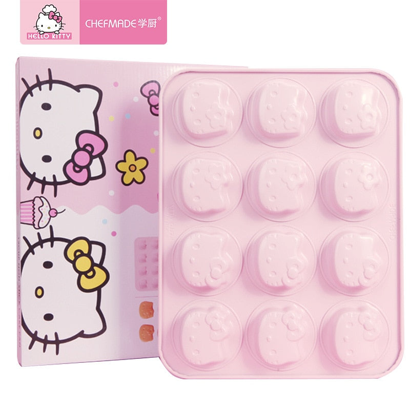 cartoon cat cake molds