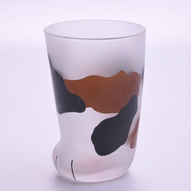 glass paw cup