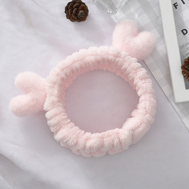 face wash headband set