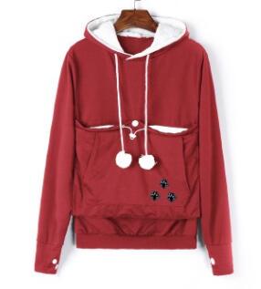 Red Cuddle Hoodie