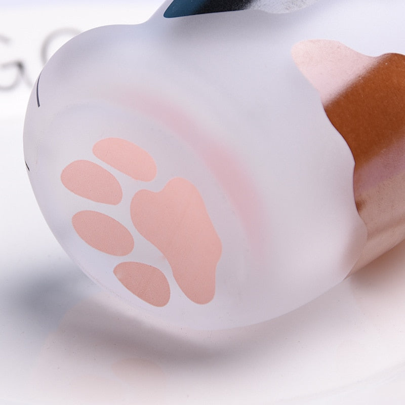 cat paw glass