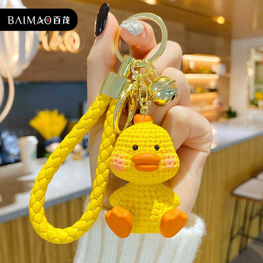 cute duck keychain