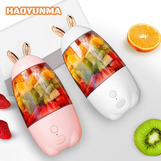 super cute bunny portable blender