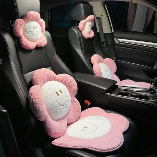 cute flower pillows for car interior