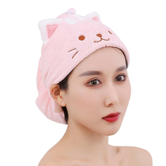 cute cat hair towel