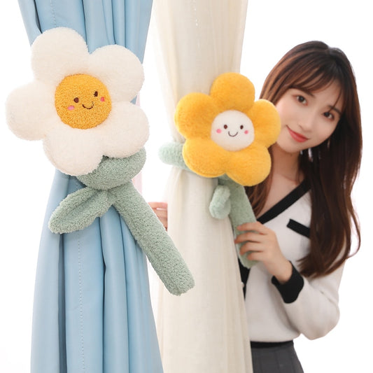 cute flower stuffed doll