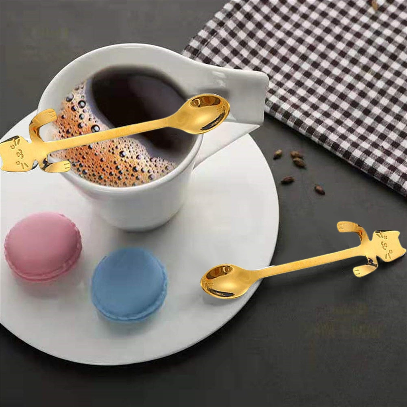 cute spoon coffee