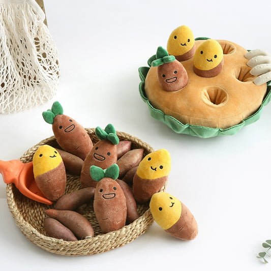 cute potatoes toy for pets