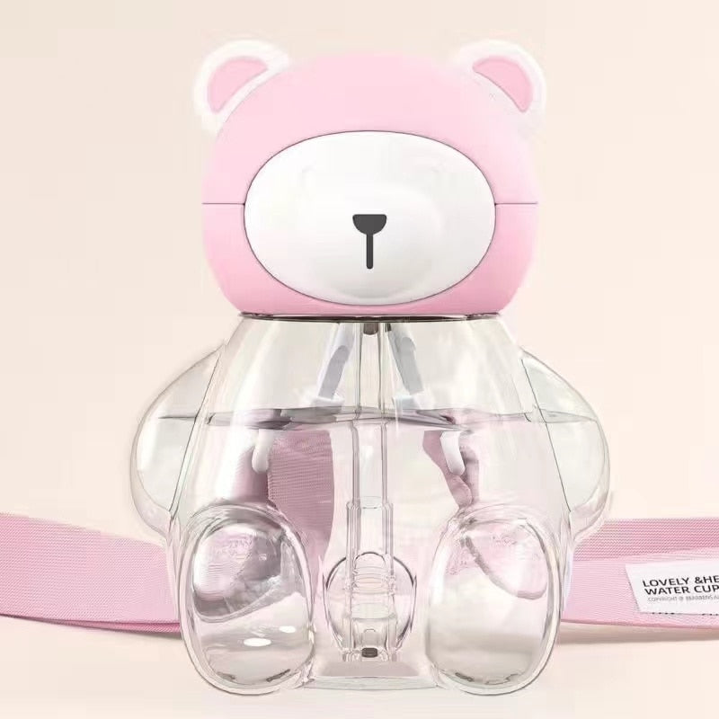 cute bear water bottle